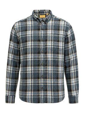 Red Head Ranch Mens Blue Plaid Flannel Button-Up Shirt Size XL
